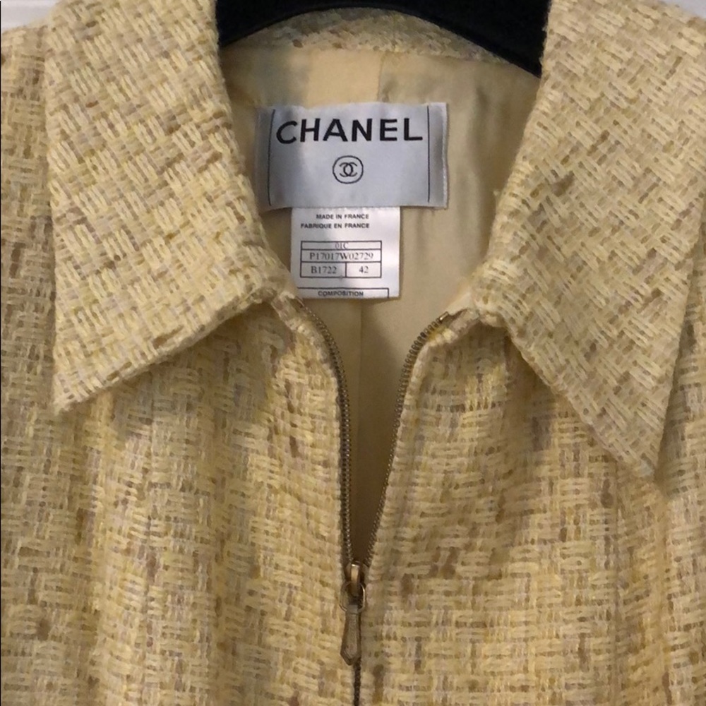 Vintage CHANEL Yellow Jacket